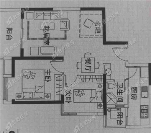 香格里拉花园紫竹押一付三1500元/月